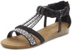 LASCANA Sandale Damen schwarz Gr.36
