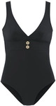 VIVANCE Badeanzug Damen schwarz Gr.34 Cup A/B