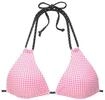BUFFALO Triangel-Bikini-Top Damen rosa-schwarz Gr.32 Cup A/B