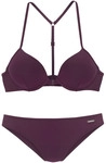 BRUNO BANANI Push-Up-Bikini Damen bordeaux Gr.32 Cup AA