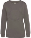 BENCH. LOUNGEWEAR Sweatshirt Damen taupe Gr.32/34