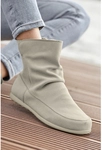 VIVANCE Stiefelette Damen hellgrau/creme Gr.37