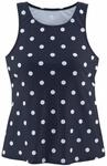 LASCANA Bade-Shirt Damen marine-wei&szlig; Gr.40/42