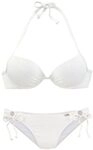 BUFFALO Push-Up-Bikini Damen creme Gr.32