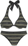 ELBSAND B&uuml;gel-Bikini Damen olive-schwarz Gr.36 Cup F