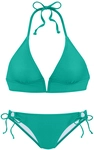 VIVANCE Triangel-Bikini Damen gr&uuml;n Gr.32 Cup A/B