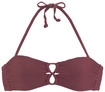 SUNSEEKER Bandeau-Bikini-Top Damen rostrot Gr.32 Cup A/B