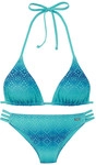 BUFFALO Triangel-Bikini Damen blau-t&uuml;rkis Gr.34 Cup A/B