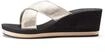 LASCANA Badepantolette Damen schwarz-goldfarben Gr.35