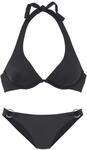 CHIEMSEE B&uuml;gel-Bikini Damen schwarz Gr.36 Cup D