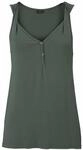 LASCANA Strandtop Damen flaschengr&uuml;n Gr.32/34