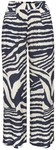 LASCANA Palazzohose Damen creme-graublau bedruckt Gr.36