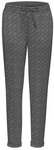 VIVANCE Jogger Pants Damen schwarz-creme gemustert Gr.34