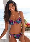 VENICE BEACH Bikini-Hose Damen marine-bedruckt Gr.32