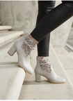 LASCANA High-Heel-Stiefelette Damen grau Gr.43