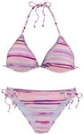 VENICE BEACH Triangel-Bikini Damen lachs-bedruckt Gr.32 Cup A/B