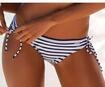 VENICE BEACH Bikini-Hose Damen wei&szlig;-marine-gestreift Gr.32