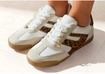 LASCANA Sneaker Damen wei&szlig;/leo Gr.39