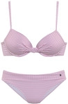 S.OLIVER B&uuml;gel-Bikini Damen ros&eacute;-wei&szlig; Gr.34 Cup B