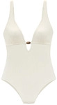 LASCANA Badeanzug Damen creme Gr.42 Cup A/B