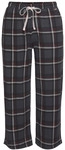 S.OLIVER Damen Pyjamahose bordeaux-kariert Gr.32/34
