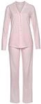 VIVANCE DREAMS Damen Pyjama rosa-wei&szlig; Gr.36/38