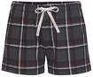 S.OLIVER Pyjamashorts Damen bordeaux-kariert Gr.32/34