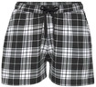 VIVANCE DREAMS Pyjamashorts Damen schwarz-wei&szlig; kariert Gr.36/38