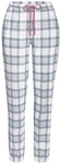 VIVANCE DREAMS Pyjamahose Damen grau-rosa-kariert Gr.48/50