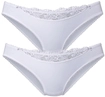 NUANCE BY LASCANA Slip Damen 2xwei&szlig; Gr.44/46