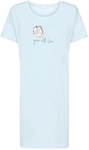 S.OLIVER Damen Sleepshirt blau Gr.36/38