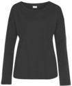 LASCANA Damen Pyjamaoberteil schwarz Gr.32/34