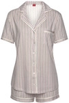 S.OLIVER Damen Shorty blassrosa-gestreift Gr.32/34