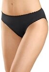 PETITE FLEUR Jazz-Pants Slips Damen schwarz Gr.34