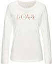 VIVANCE DREAMS Damen Pyjama wei&szlig;/dunkelblau-gestreift Gr.44/46