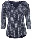 LASCANA Blusenshirt Damen navy Gr.40/42