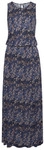 VIVANCE Maxikleid Damen blau-ros&eacute; bedruckt Gr.38