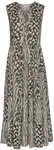 LASCANA Maxikleid Damen gr&uuml;n-taupe-bedruckt Gr.52