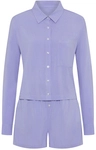 LSCN BY LASCANA Damen Shorty blau Gr.36