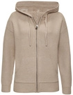 ELBSAND Kapuzenstrickjacke Damen nougat Gr.M (40/42)