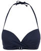 S.OLIVER Push-Up-Bikini-Top Damen marine Gr.38 Cup A
