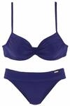 LASCANA B&uuml;gel-Bikini Damen blau Gr.38 Cup E