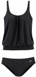 LASCANA Damen Oversize-Tankini schwarz Gr.36