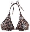 LASCANA B&uuml;gel-Bikini-Top Damen braun-bedruckt Gr.44 Cup C