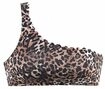 LASCANA Bustier-Bikini-Top Damen braun-bedruckt Gr.42 Cup C/D