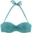 S.OLIVER Bandeau-Bikini-Top Damen t&uuml;rkis Gr.38 Cup A