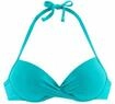 S.OLIVER Push-Up-Bikini-Top Damen t&uuml;rkis Gr.42 Cup B