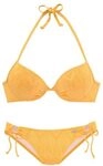 BUFFALO Push-Up-Bikini Damen gelb Gr.38 Cup A