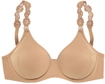 LASCANA T-Shirt-BH Damen caramel Gr.90E