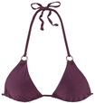 LASCANA Triangel-Bikini-Top Damen bordeaux Gr.32 Cup A/B